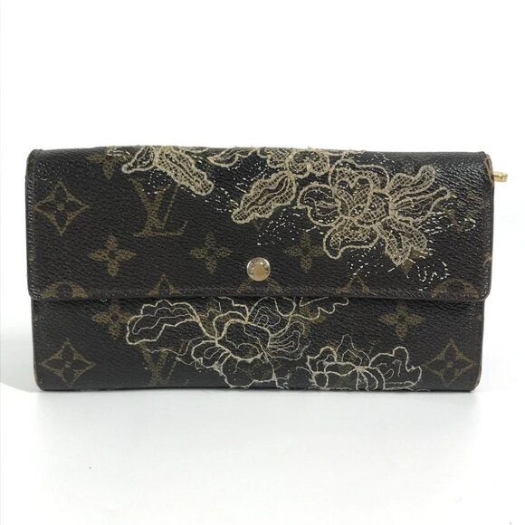 LOUIS VUITTON M95389 Monogram-Dante Portefeuille-Sara 2-fold Long Wallet - Picture 1 of 16